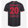 Bayer Leverkusen Alejandro Grimaldo #20 Hemmatröja 2025-26 Kortärmad Bayer Leverkusen Alejandro Grimaldo #20 Hemmatröja 2025-26 Kortärmad